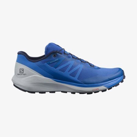 Salomon SENSE RIDE 4 Laufschuhe Herren Blau [5VUN-T]